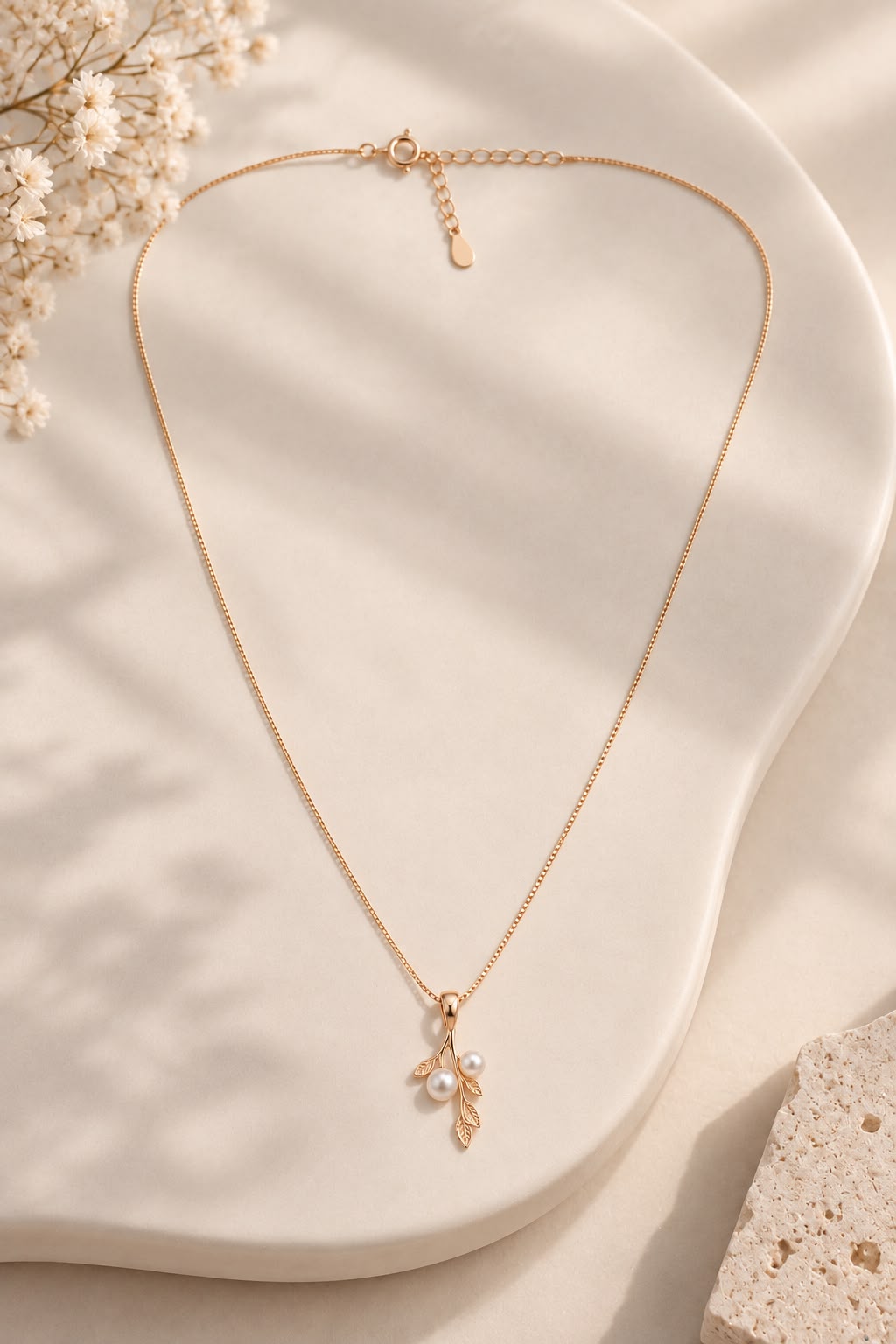 Aurelia Infinity Drop Necklace