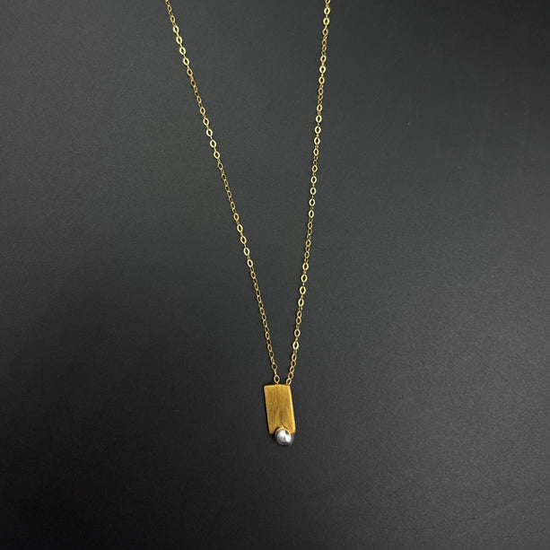 The Solace Bar Necklace | 925 Silver